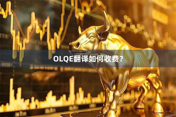 OLQE翻译如何收费？